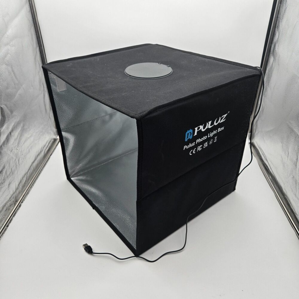 Puluz 16" / 40cm Foldable LED Photo Studio Light Box Photography Tent Kit
